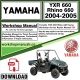 Yamaha YXR 660 Rhino 660 Service Repair Shop Manual Download 2004 - 2005 PDF