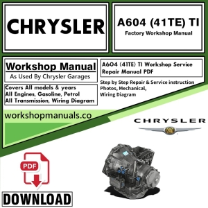 Chrysler A604 (41TE) TI Manual Download PDF