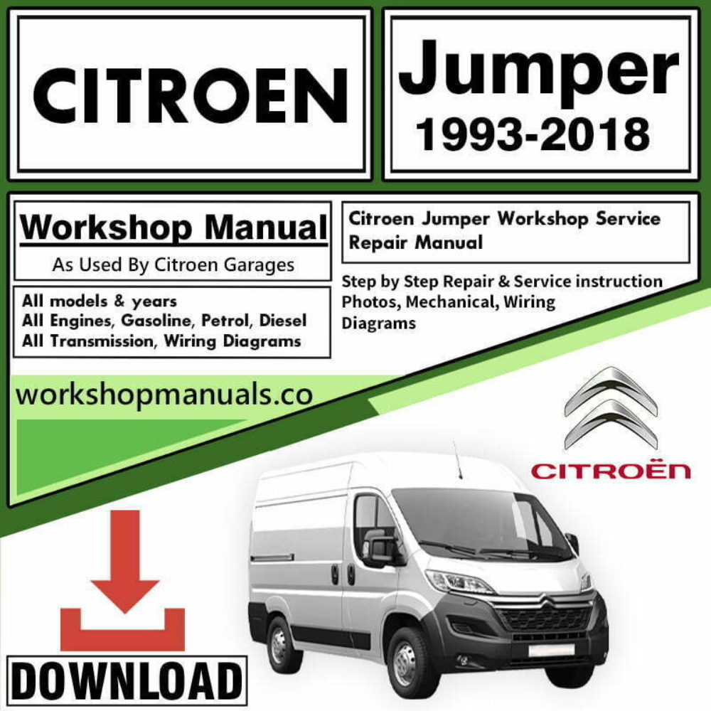 Citroen Jumper Workshop Repair Manual Download