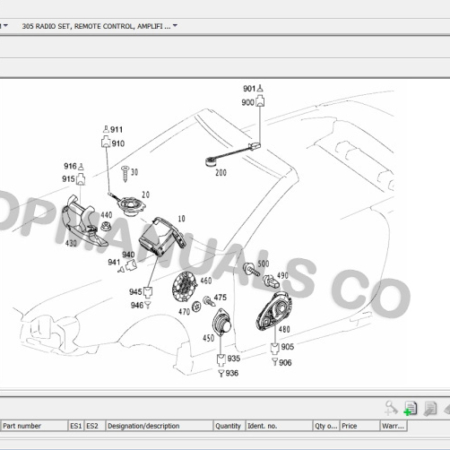 Mercedes CLK280 Workshop Repair Manual Download
