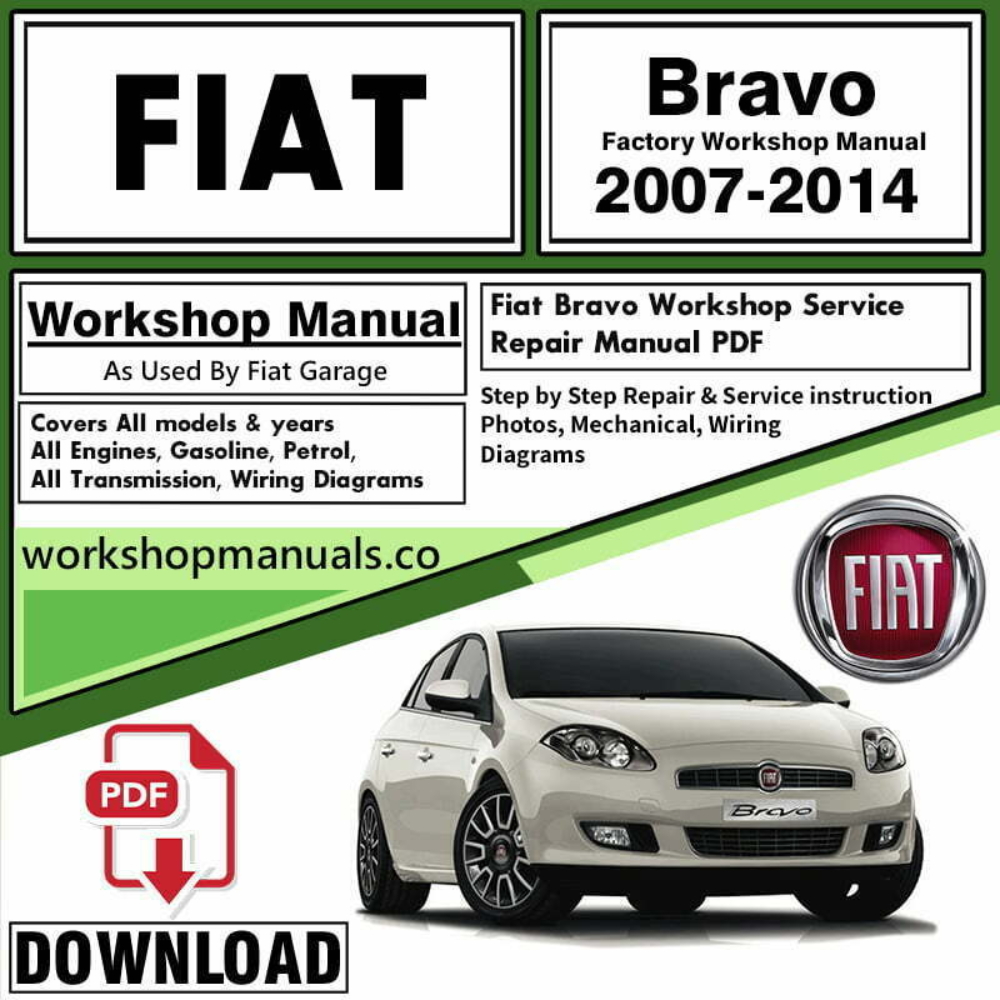 Fiat Bravo Workshop Repair Manual Download
