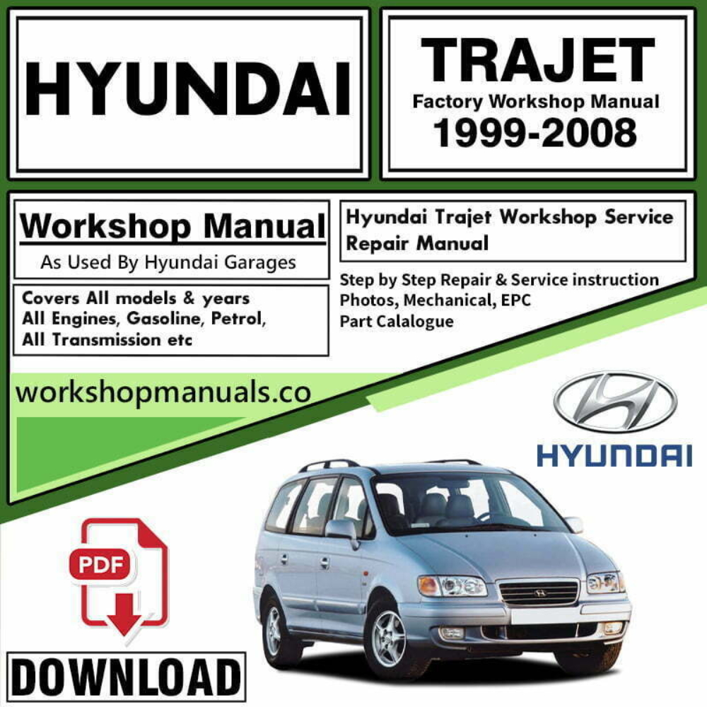 Hyundai Trajet Workshop Repair Manual