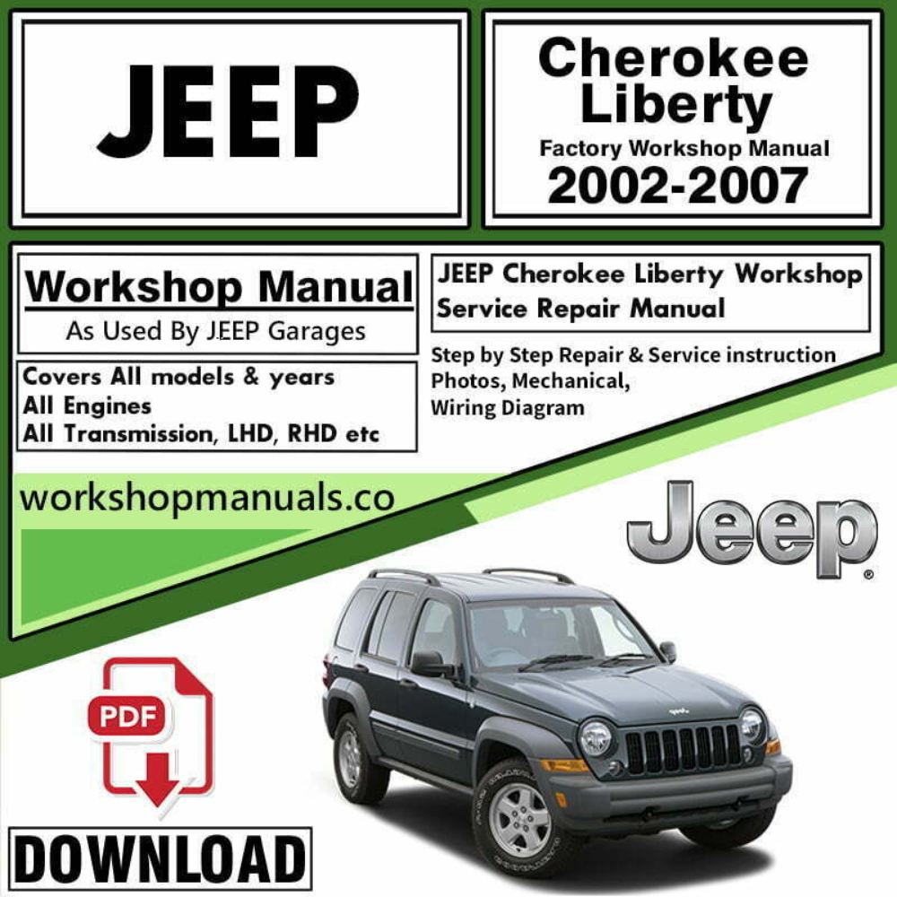Jeep Cherokee Liberty Workshop Repair Manual