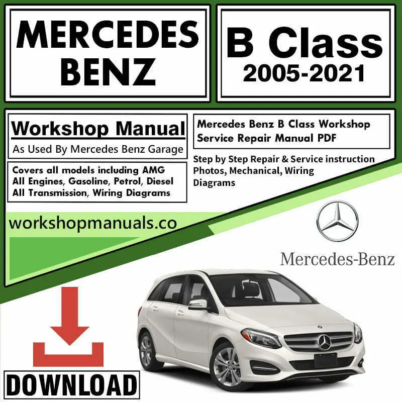 Mercedes B Class Workshop Service Repair Manual Download
