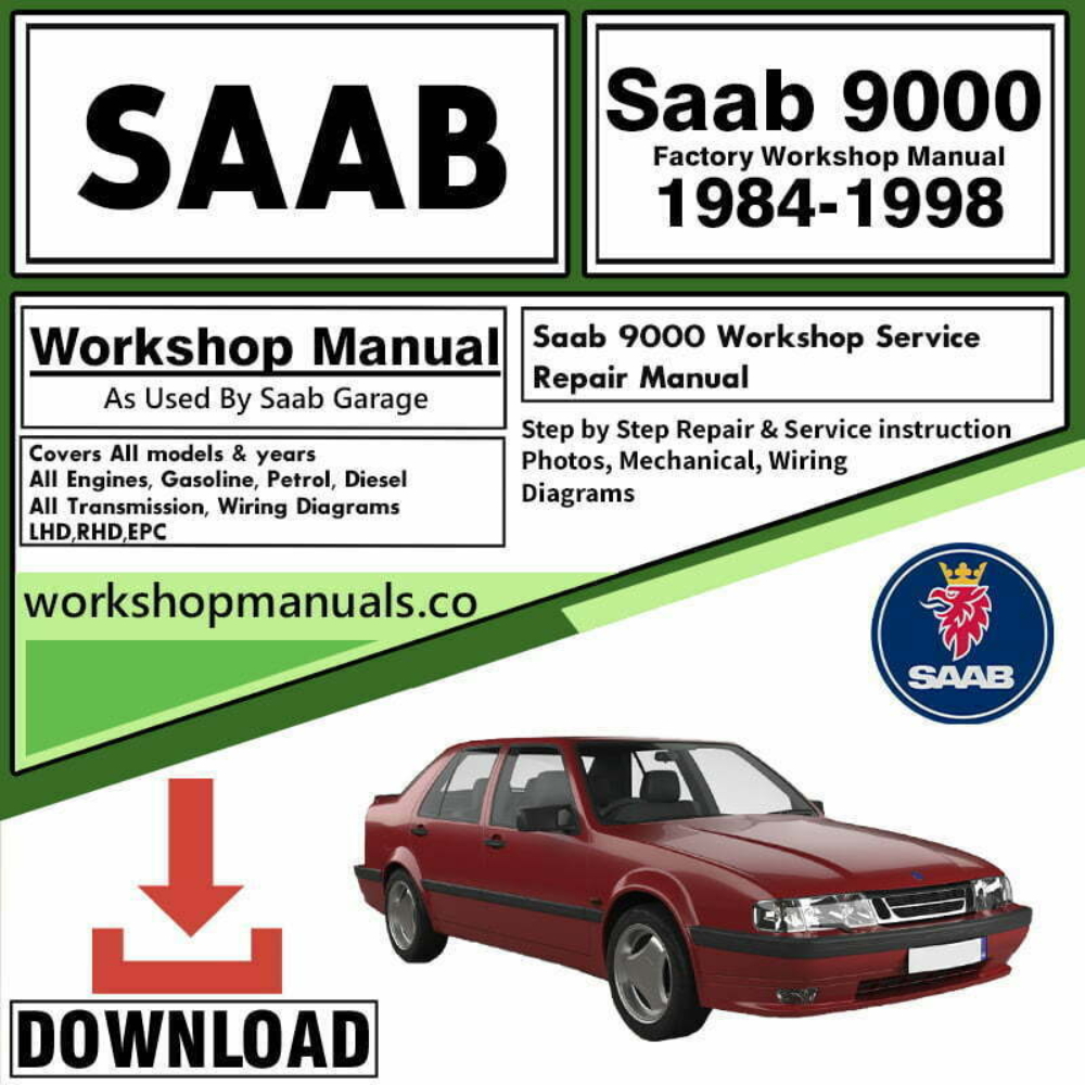 Saab 9000 Manual Download