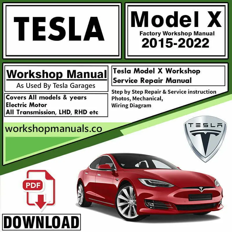 Tesla Model X Workshop Repair Manual