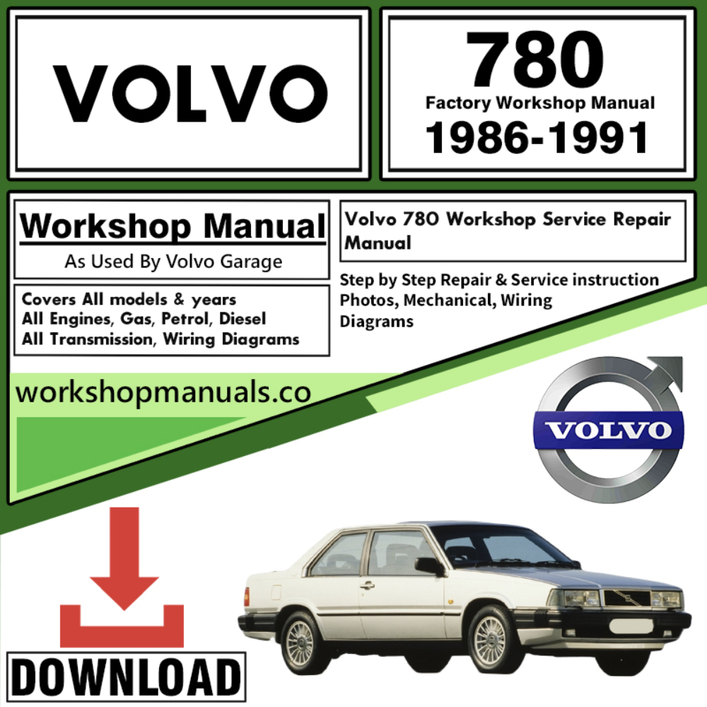 Volvo 780 Workshop Repair Manual Download