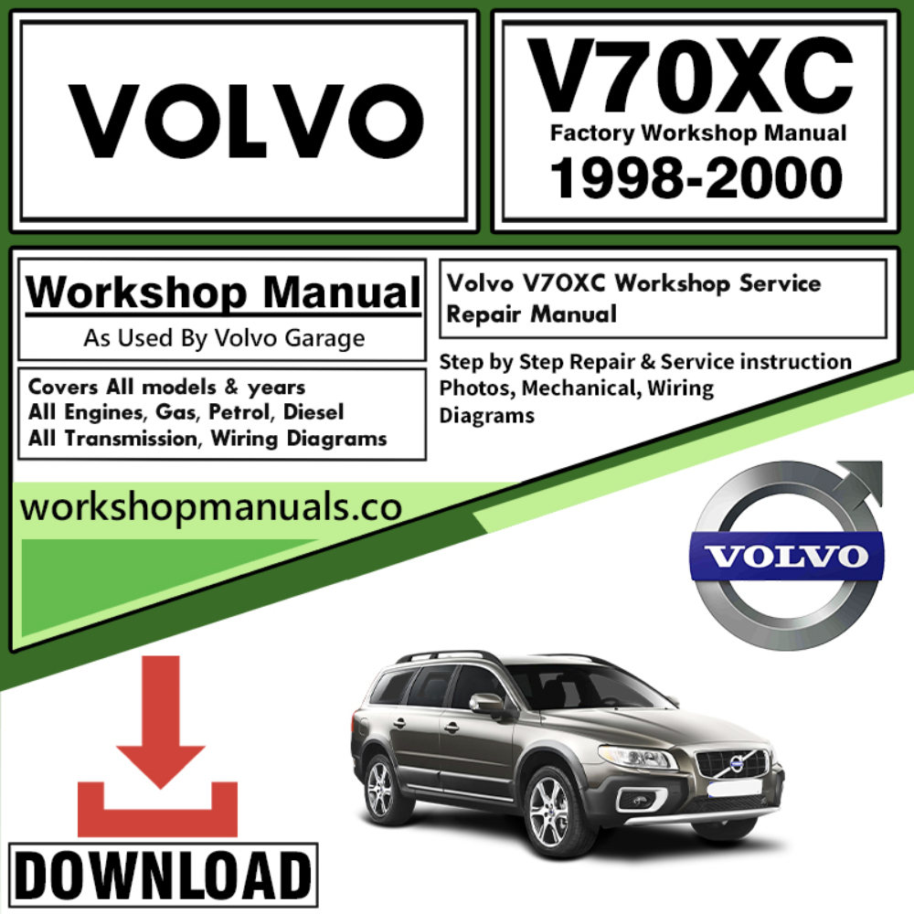 Volvo V70XC Workshop Repair Manual Download
