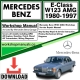 Mercedes E-Class W123 AMG Workshop Repair Manual Download 1980-1997