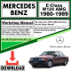 Mercedes E-Class W124 AMG Workshop Repair Manual Download 1980-1989