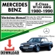 Mercedes E-Class W124 AMG Workshop Repair Manual Download 1980-1990