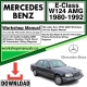 Mercedes E-Class W124 AMG Workshop Repair Manual Download 1980-1992