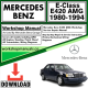 Mercedes E-Class E420 AMG Workshop Repair Manual Download 1980-1994
