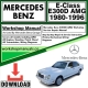 Mercedes E-Class E300D AMG Workshop Repair Manual Download 1980-1996