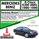Mercedes E-Class E300 AMG Workshop Repair Manual Download 1980-1996