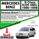 Mercedes E-Class E320 AMG Workshop Repair Manual Download 1980-1998
