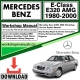 Mercedes E-Class E320 AMG Workshop Repair Manual Download 1980-2000
