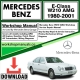 Mercedes E-Class W210 AMG Workshop Repair Manual Download 1980-2001