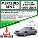 Mercedes E-Class E430 AMG Workshop Repair Manual Download 1996-2001