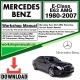 Mercedes E-Class E63 AMG Workshop Repair Manual Download 1980-2007