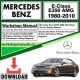 Mercedes E-Class E350 AMG Workshop Repair Manual Download 1980-2010