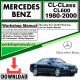 Mercedes CL-Class CL600 Workshop Repair Manual Download 1980-2000