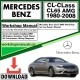 Mercedes CL-Class CL65 AMG Workshop Repair Manual Download 1980-2008