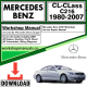 Mercedes CL-Class C216 Workshop Repair Manual Download 1980-2007