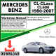 Mercedes CL-Class CL600 Workshop Repair Manual Download 1980-2007