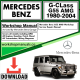 Mercedes G-Class G55 AMG Workshop Repair Manual Download 1980-2004