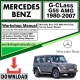 Mercedes G-Class G55 AMG Workshop Repair Manual Download 1980-2007