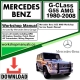 Mercedes G-Class G55 AMG Workshop Repair Manual Download 1980-2008