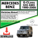 Mercedes G-Class G55 AMG Workshop Repair Manual Download 1980-2009