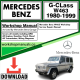 Mercedes G-Class W463 Workshop Repair Manual Download 1980-1999