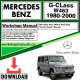 Mercedes G-Class W463 Workshop Repair Manual Download 1980-2000