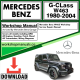Mercedes G-Class W463 Workshop Repair Manual Download 1980-2004
