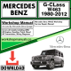 Mercedes G-Class W463 Workshop Repair Manual Download 1980-2012
