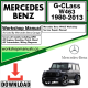 Mercedes G-Class W463 Workshop Repair Manual Download 1980-2013