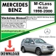 Mercedes M-Class ML230 Workshop Repair Manual Download 1998-2000