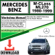 Mercedes M-Class ML270 Workshop Repair Manual Download 1980-1999