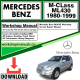 Mercedes M-Class ML430 Workshop Repair Manual Download 1980-1999