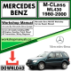 Mercedes M-Class ML430 Workshop Repair Manual Download 1980-2000