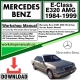 Mercedes E-Class E320 AMG Workshop Repair Manual Download 1984-1999