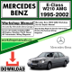 Mercedes E-Class W210 Workshop Repair Manual Download 1995-2002