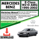 Mercedes E-Class W210 AMG Workshop Repair Manual Download 1995-2002