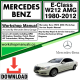 Mercedes E-Class W212 AMG Workshop Repair Manual Download 1980-2012