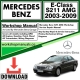 Mercedes E-Class S211 AMG Workshop Repair Manual Download 2003-2009