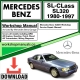 Mercedes SL-Class SL320 Workshop Repair Manual Download 1980-1997