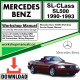Mercedes SL-Class SL500 Workshop Repair Manual Download 1990-1993