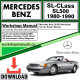 Mercedes SL-Class SL500 Workshop Repair Manual Download 1980-1990